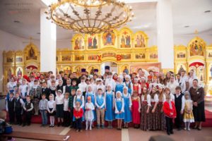 Пасхальный фестиваль детских хоров в храме Казанской иконы Божией Матери г. Павловский Посад