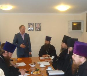 Встреча главы города Электрогорска со священнослужителями Павлово-Посадского благочиния